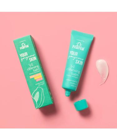 Dr.PAWPAW Your Gorgeous Skin 3 In 1 Cleansing Balm - Lightweight Brightening Conditioning & Hydrating (50ml) | Shop Internationally - Buy Online on GoSupps.com
