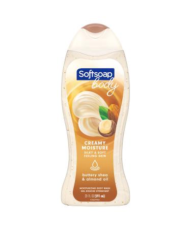 Softsoap Moisturizing Body Wash Shea & Almond Oil - 20 Fluid Ounce - Buy Online on GoSupps.com