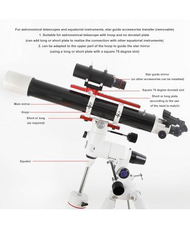 Buy Dovetail Plate 356mm | 14" Aluminum Quick Release Slide Rail Guide for Stargazing - Universal Mounting for Telescopes - Buy Online on GoSupps.com