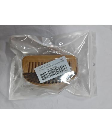 Premium Wild Boar Bristle Beard Brush for Men | Perfect for Grooming and Styling - Buy Online on GoSupps.com