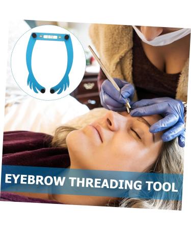 NOLITOY Outfit Stencil Ruler Guide Measuring Threading White Microblading Reusable Positioning Shaping 25.5x1.3cm Blue - Buy Online on GoSupps.com