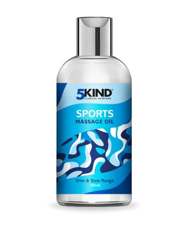 5Kind Massage Oils for Massage Therapy 250ml - Massage Oil for Muscle Pain - Premium Sports Massage Oil for Improved Recovery and Deep Tissue Massage Sports 250ml - Buy Online on GoSupps.com