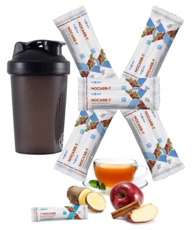 FuXion Nocarb T - 1 Pouch of 41 Sticks Plus Omnite Unflavored Collagen Peptides 1 Canister of 41 Servings