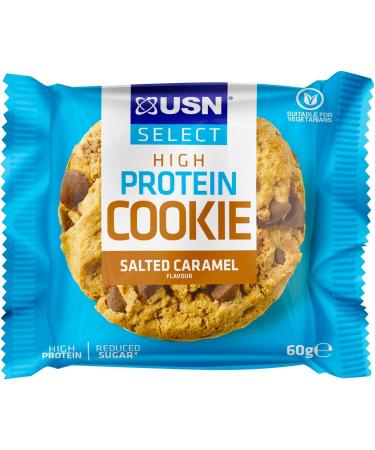 USN Select Cookie (12x60g) Salted caramel - Buy Online on GoSupps.com