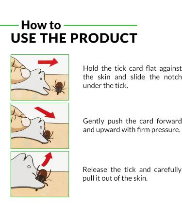 MYDAISY Tick Card with Magnifying Glass Ideal Tick Remover for Outdoor Activities Blue Ship Internationally - Buy Online on GoSupps.com