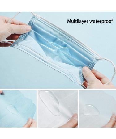 Wish Disposable Face Masks - Pack of 50 - 3 Ply - Wide Ear Loop for Extra Comfort - Ships from USA - Buy Online on GoSupps.com