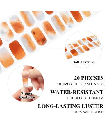 20PC UV Gel Nail Foils - Self-Adhesive Colorful Strips | Long-Lasting French Fingernail Wraps | International Shipping Available - Buy Online on GoSupps.com