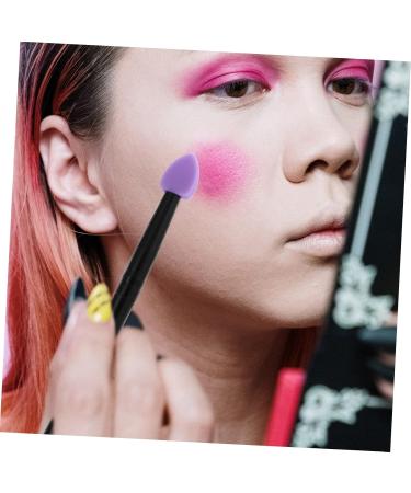SOESFOUFU Makeup Brush 5pcs Silicone Eyeshadow Brush Cream Eye Shadow Cream Suit Face Tools Professional Simple Appliance 13x1cm Purple - Buy Online on GoSupps.com