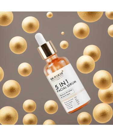 Vitamin C Serum for Face - Anti-Aging Hydrating Radiance Serum with Hyaluronic Acid & Vitamin E for Dark Spots Even Skin Tone & Fine Lines - 1 Fl Oz - Buy Online on GoSupps.com