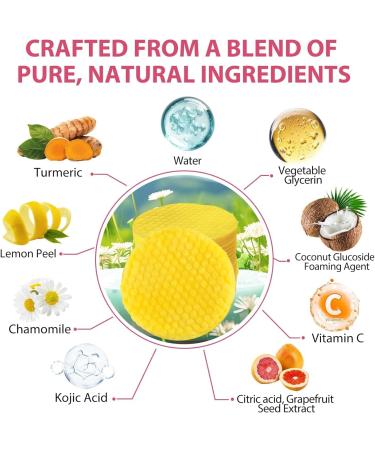 40 Pads Kojic Acid and Turmeric Cleansing Pads Turmeric Cleansing Pads Balance Skin Oil And Water Gentle & Non-Irritating for Body's Skin - Buy Online on GoSupps.com