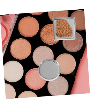 NOLITOY 30pcs Aluminum Empty Makeup Palette Pans - DIY Eyeshadow Metal Plates for Cosmetics - Buy Online on GoSupps.com