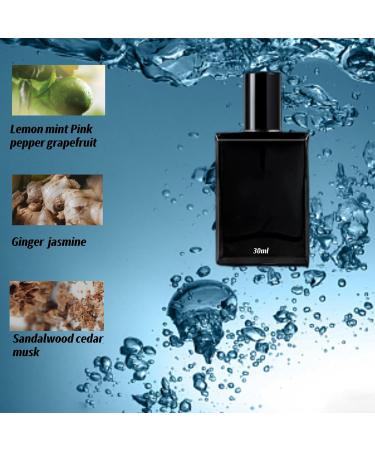 Men's 3 - Piece Set of Long - Lasting Perfume in Gift Box: Enchanting Jasmine Sweet Vanilla & Mysterious Sandalwood for Elegance and Freedom - A Fragrant Ambiance of Allure.30ml - Buy Online on GoSupps.com