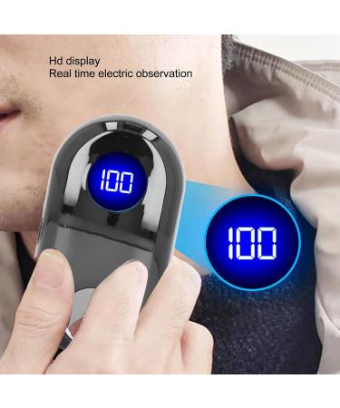 EVTSCAN Mini Electric Beard Trimmer for Men - Rechargeable USB Portable Grooming Tool for Mustache & Stubble - Travel-Friendly Black Design - Buy Online on GoSupps.com