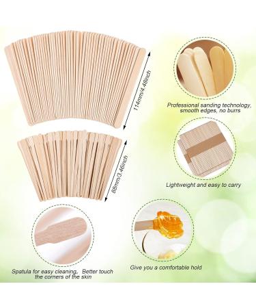 250pcs Wax Strip Paper Kit Non-Woven Waxing Strips Wooden Spatula & Body Hair Removal Essentials for Smooth Skin - Buy Online on GoSupps.com