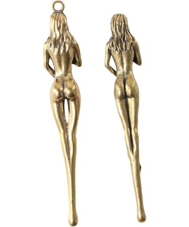 Leadigol Brass Ear Spoon - Gold Beauty Ear Pick & Earwax Cleaner Tool for Adults | Handmade Keychain Pendant - Buy Online on GoSupps.com