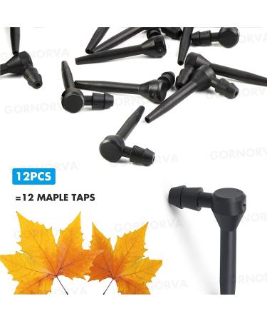 GORNORVA 24 PCS Maple Syrup Taps - Plastic Maple Sugaring Spiles for Maple Birch Syrup Supplies - Buy Online on GoSupps.com