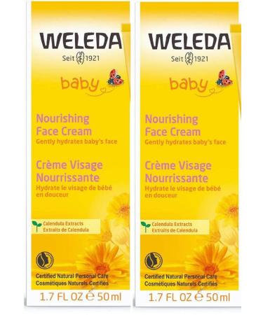Weleda Weleda baby calendula face cream, 1.7 fl oz (pack of 2)