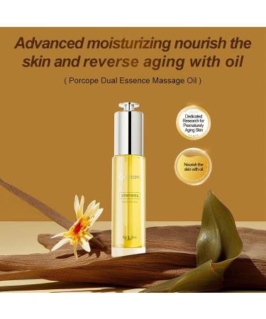 PORCOPE Facial Moisturizing Essence Oil - Facial repair, Anti-Aging and Moisturizing Facial Serum Contains Squalane Vitamin E and Plant Essential Oils Effectively Protect Your Skin 1 fl.oz/30ml - Buy Online on GoSupps.com