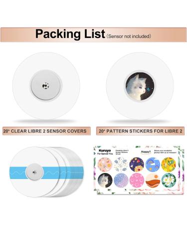 40PC Waterproof Libre 2 Sensor Covers & Sticker Patches - Hypoallergenic, Latex-Free, Long Lasting Adhesive for Freestyle Libre 2 - 14 Day Stay - Buy Online on GoSupps.com
