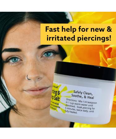Urban ReLeaf Piercing Bump Relief Set | Keloid Treatment & Sea Salt Solution - Made Fresh in USA - Buy Online on GoSupps.com