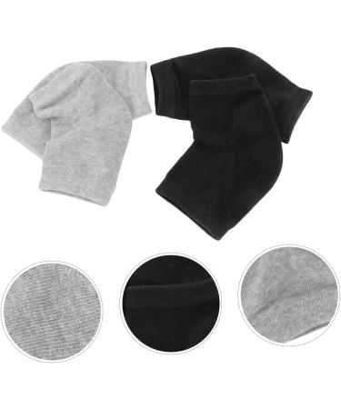 FOMIYES 2 Pairs Gel Heel Socks Original Socks Spa Socks Cracked Heels Spa Heel Socks Skin Moisturizing Socks Sleep Spa Socks Lining Infused Sock Cotton Socks Hydrating Men and Women - Buy Online on GoSupps.com