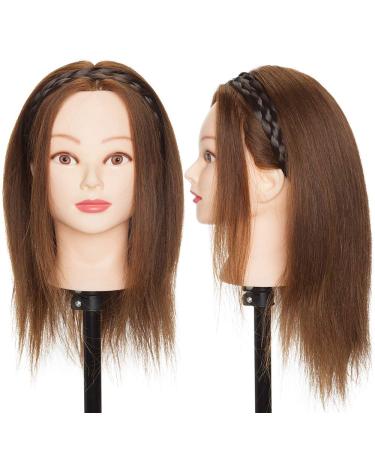 Tess Braided Hair Band - Adjustable Medium Hair Tie Dark Brown Hair Accessories for Women 2.5cm Wide Perfect for Dutt and Braids - Buy Online on GoSupps.com