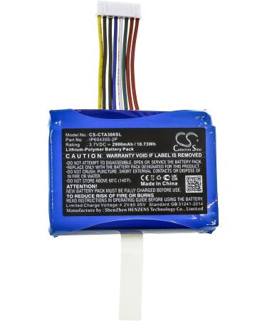 SEMEA Battery Replacement for Castles IP604355-2P V3 VEGA3000-3G - International Shipping Available - Buy Online on GoSupps.com