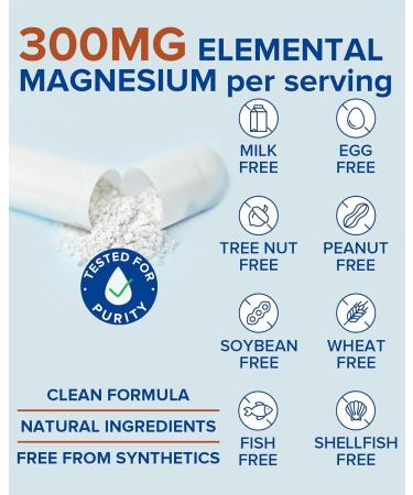 Terranics Magnesium Complex Supplement with Glycinate, Citrate, Taurate & Malate | Supports Nerve & Mood Health | Includes Ashwagandha, L-Theanine, Vitamin D3 & B6 | 240 Capsules | Non-GMO 240 Count (Pack of 1) - Buy Online on GoSupps.com