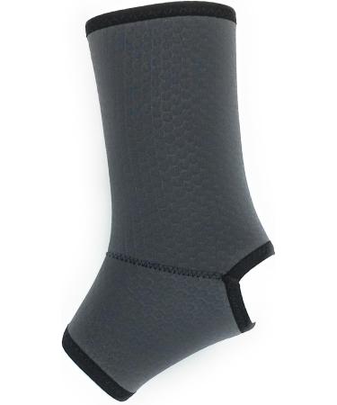 Buy Champion Ankle Brace - Lightweight Open Heel Support in Grey Medium | International Shipping Available - Buy Online on GoSupps.com