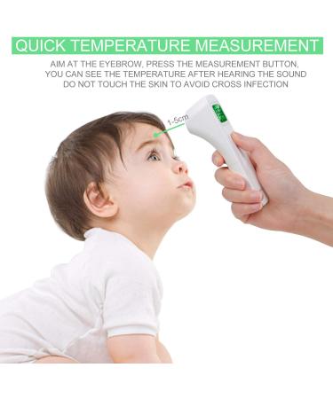 AGM Forehead Infrared Thermometer - Non-Contact Digital LCD for Baby, Adults & Objects - Buy Online on GoSupps.com