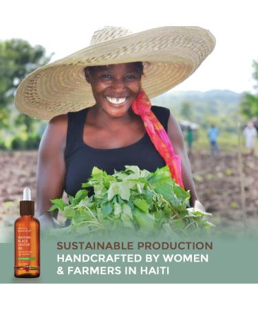 Haitian Black Castor Oil for Hair Growth with Rosemary Mint 3.4oz - Kreyol Essence - Buy Online on GoSupps.com