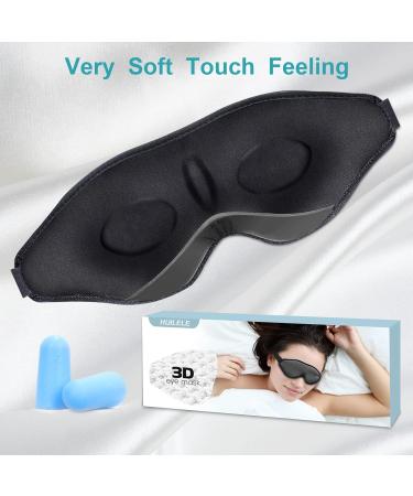 HUILELE 3D Sleep Mask for Women Men | Soft Comfortable Eye Cover Blindfold for Sleeping, Travel, Naps - Khaki - Buy Online on GoSupps.com