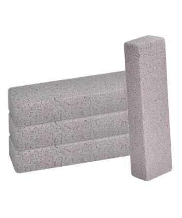 4 pieces Everdrop Bimsstein cleaner brushes grill pumice stone bumsstein for toilet cleaning block blocks strong for grill kitchen oven shower bathroom sink