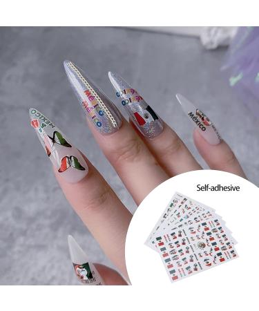 Nail Art Sticker Stick on Nails Self adhesive Small Size Suitable for Decorating Various Nails for Family for Nail School for Nail Salon for DIY Nail Art - Buy Online on GoSupps.com