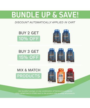 Herb Tonics 5x Potent Apple Cider Vinegar - 120 Capsules for Health & Wellness - Buy Online on GoSupps.com