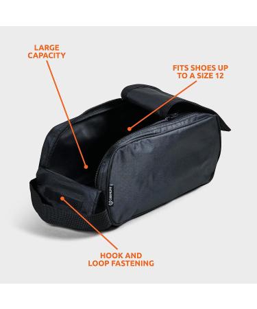 Case4Life Black Sneaker Shoe Duffle Bag - Travel, Gym, Sport & Soccer Shoes - Heavy Duty & Water Resistant - Buy Online on GoSupps.com