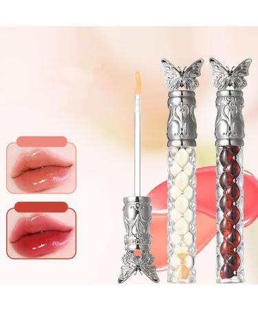 XIBDGNTNE Flied lipstick Waterlight Plumping Lip Oil Enhancer Natural Color Enhancer Infounded feeding oils for youthful glossy look Moisturizer 02 - Buy Online on GoSupps.com