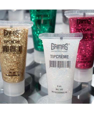 GRIMAS Grimas Nail cream 10 ml gold 072 professional glitter cream high quality very well tolerated by the skin intense cosmetic glitter for film theatre carnival and - Buy Online on GoSupps.com