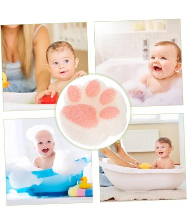 NOLITOY 3pcs Baby Facial Shower Loofah Set - Gentle Face Cleansing Pads & Bath Scrubber for Toddlers - Buy Online on GoSupps.com