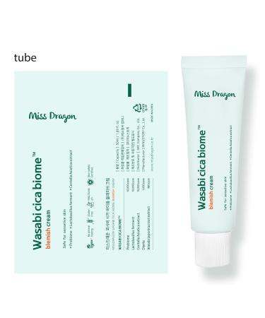 Buy Miss Dragon Vegan Wasabi CiCa Biom Blemish Soothing Facial Moisture Cream - Korean Skincare for All Skin Types - Buy Online on GoSupps.com
