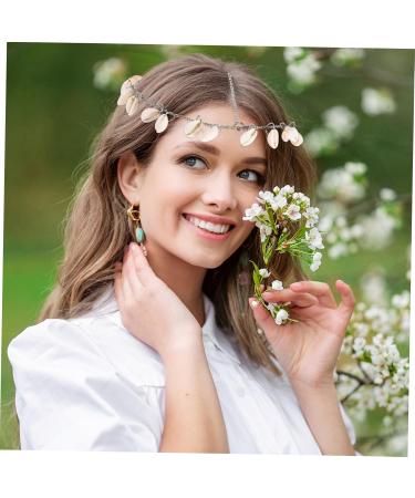 Didiseaon Women Hair Clasp Wedding Hair Accessories Mermaid Shell Headbands Women Headband Hair Decorations Headbands with Cowrie Shells Boho Hair Ties Halloween Tassel Women's - Buy Online on GoSupps.com