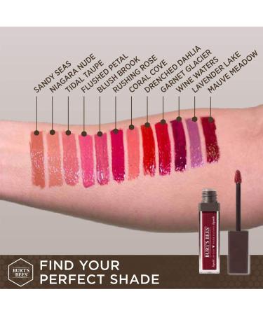Burt's Bees 100% Natural Glossy Liquid Lipstick - Rushing Rose | International Shipping Available - 0.21 oz - Buy Online on GoSupps.com