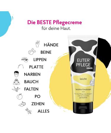 UDDER CARE Light Hand Cream 2x200ml - Perfume-Free Allergy-Friendly Face & Body Moisturizer - Buy Online on GoSupps.com