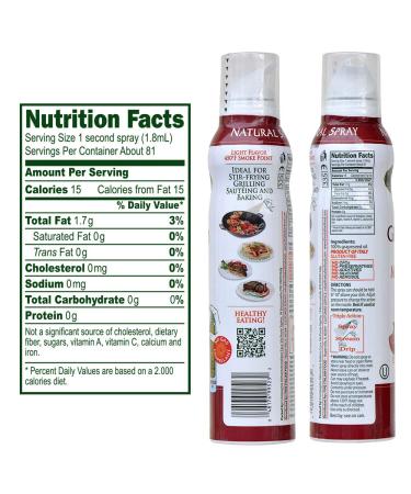 Mantova Grapeseed Oil Spray 5 Fl Oz - High-Quality Cooking Oil Spray - Buy Online on GoSupps.com