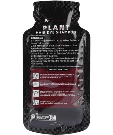  LUCKDANO Gentle Dark Brown Dye Hair Non-Damage Shampoo for Gray Hair Coverage 30ml - Buy Online on GoSupps.com