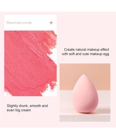 Powder Blusher - Waterproof Velvet Cream Blusher for Face Cheeks Eyes Face Blusher Makeup Supplies for Shopping Home Working Dating Traveling Gathering Rowces 03# Dry Rose - Buy Online on GoSupps.com