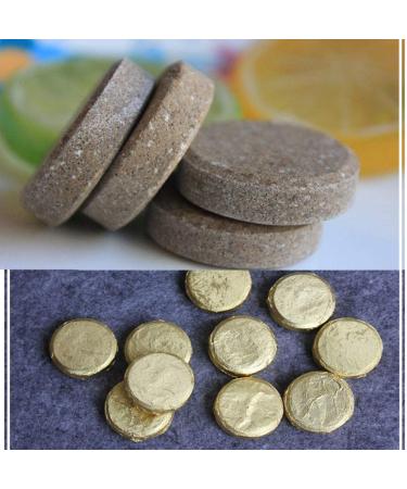 10pcs Ginger Foot Soak Effervescent Tablets for Anti-Swelling Foot SPA - Promotes Metabolism & Foot Care - Buy Online on GoSupps.com