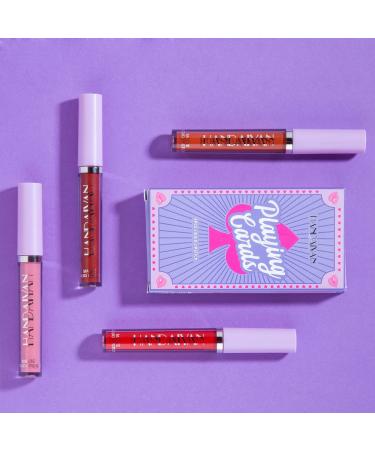 MIESCHER 4Pcs Matte Liquid Lipstick Set | Long Lasting, Waterproof, & Pigmented | Professional Colorful Cosmetics | Non-Stick Cup | Makeup Gift Sets for Girls & Women | Halloween Christmas (Set 05) - Buy Online on GoSupps.com