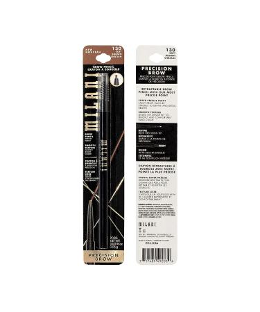 Milani Precision Brow Pencil - Soft Brown - Buy Online on GoSupps.com