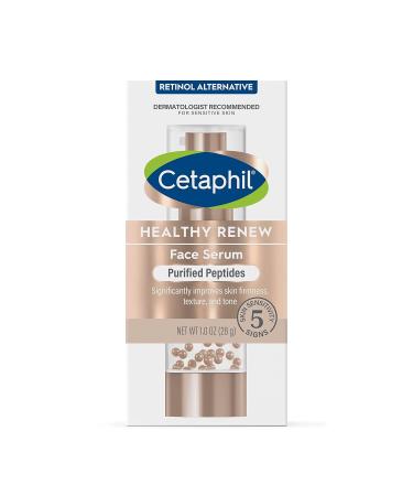Cetaphil Healthy Renew Anti Aging Face Serum 1 Oz Retinol Alternative Serum for Face with Niacinamide & Peptides Skincare for Sensitive Skin with Vitamin B Complex Fragrance Free NEW 1oz - Buy Online on GoSupps.com